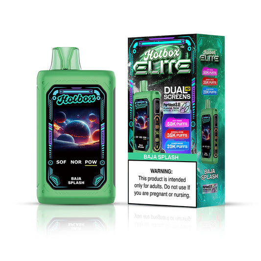 Hotbox Elite 50K Puff Disposable Vape - Baja Splash