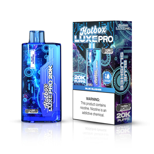 Hotbox™ Luxe Pro 20K Disposable Vape - Blue Slushee