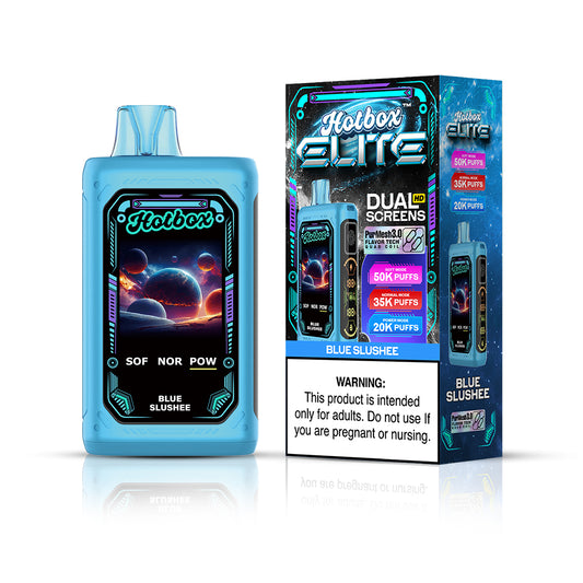 Hotbox Elite 50K Puff Disposable Vape - Blue Slushee