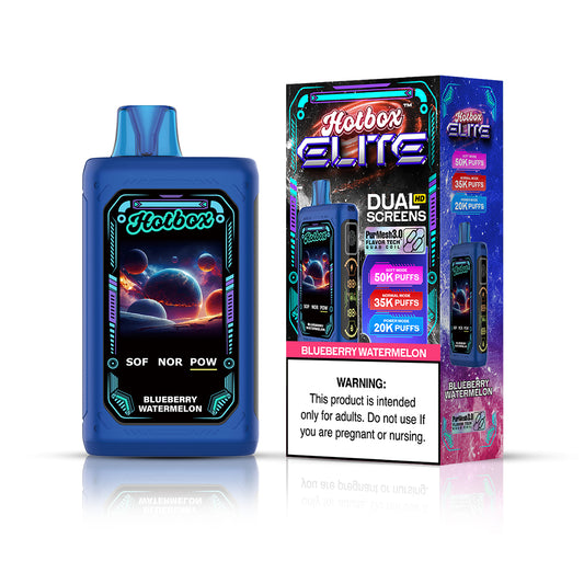 Hotbox Elite 50K Puff Disposable Vape - Blueberry Watermelon