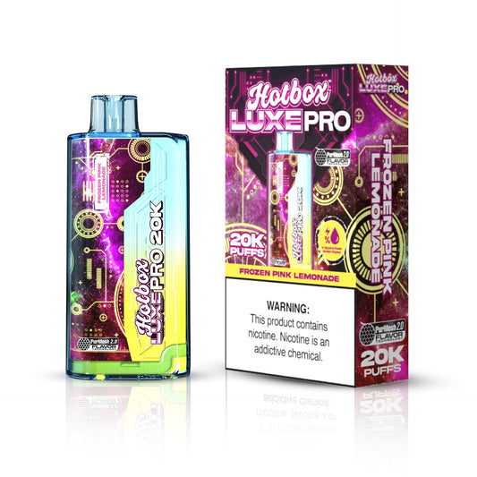 Hotbox™ Luxe Pro 20K Disposable Vape - Frozen Pink Lemonade