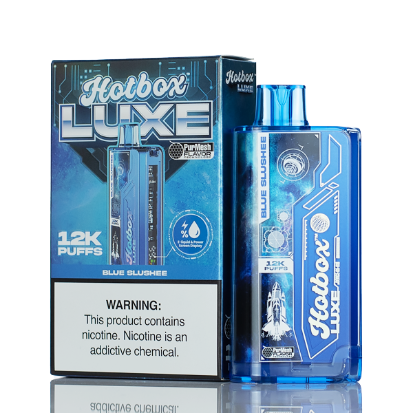 Hotbox™ Luxe Disposable Vape 12K Puffs - Blue Slushee