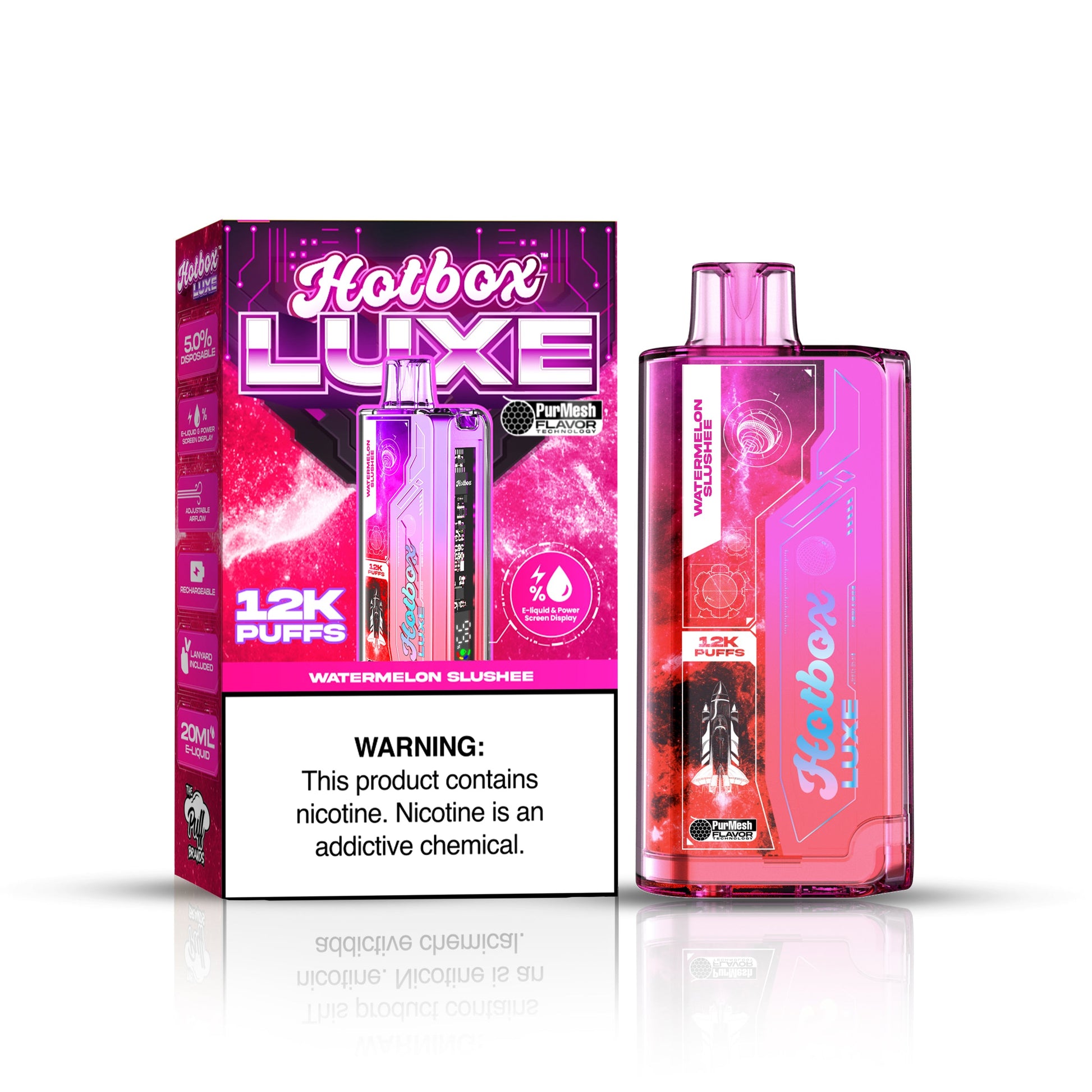 Hotbox Luxe Vape 12k Puffs Watermelon Slushee